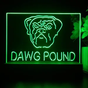 Cleveland Browns Dawg Pound LED Desk Light