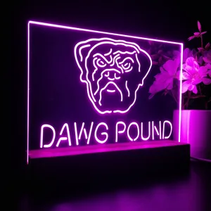 Cleveland Browns Dawg Pound LED Desk Light