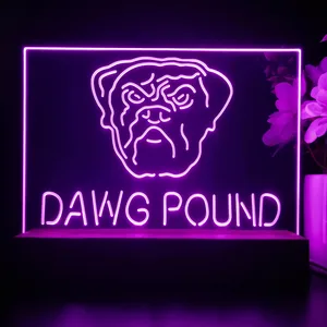 Cleveland Browns Dawg Pound LED Desk Light