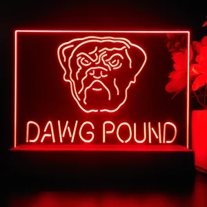 Cleveland Browns Dawg Pound LED Desk Light