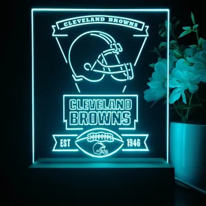 Cleveland Browns EST 1946 LED Desk Light