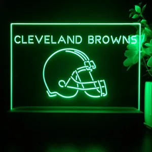 Cleveland Browns Helmet LED Desk Light