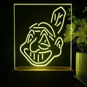 Cleveland Indians Logo 1 LED Desk Light - Legacy Edition