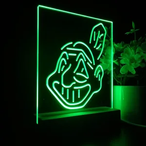 Cleveland Indians Logo 1 LED Desk Light - Legacy Edition