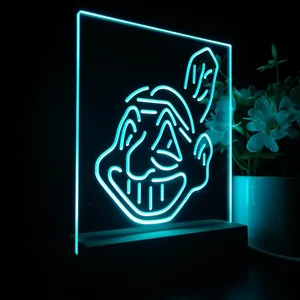 Cleveland Indians Logo 1 LED Desk Light - Legacy Edition