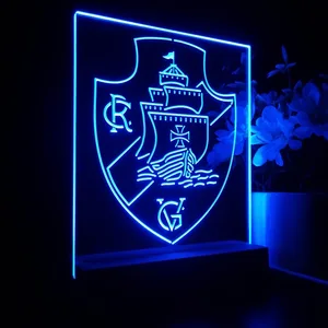 Club de Regatas Vasco da Gama Logo LED Desk Light