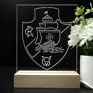 Club de Regatas Vasco da Gama Logo LED Desk Light