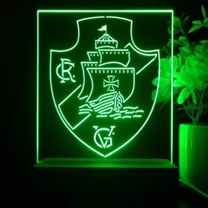 Club de Regatas Vasco da Gama Logo LED Desk Light