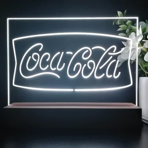 Coca-Cola Banner 2 LED Desk Light