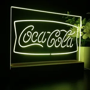 Coca-Cola Banner 2 LED Desk Light