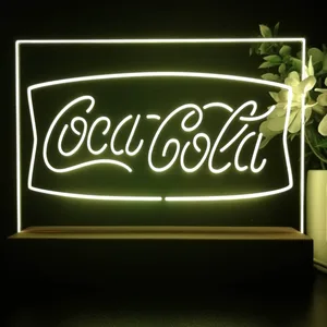 Coca-Cola Banner 2 LED Desk Light