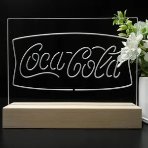 Coca-Cola Banner 2 LED Desk Light