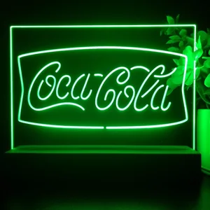 Coca-Cola Banner 2 LED Desk Light