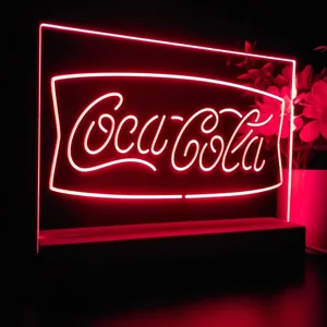 Coca-Cola Banner 2 LED Desk Light