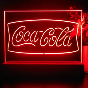 Coca-Cola Banner 2 LED Desk Light