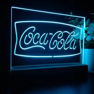 Coca-Cola Banner 2 LED Desk Light