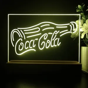 Coca-Cola Bottle 1 LED Desk Light