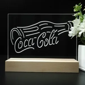 Coca-Cola Bottle 1 LED Desk Light