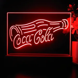 Coca-Cola Bottle 1 LED Desk Light