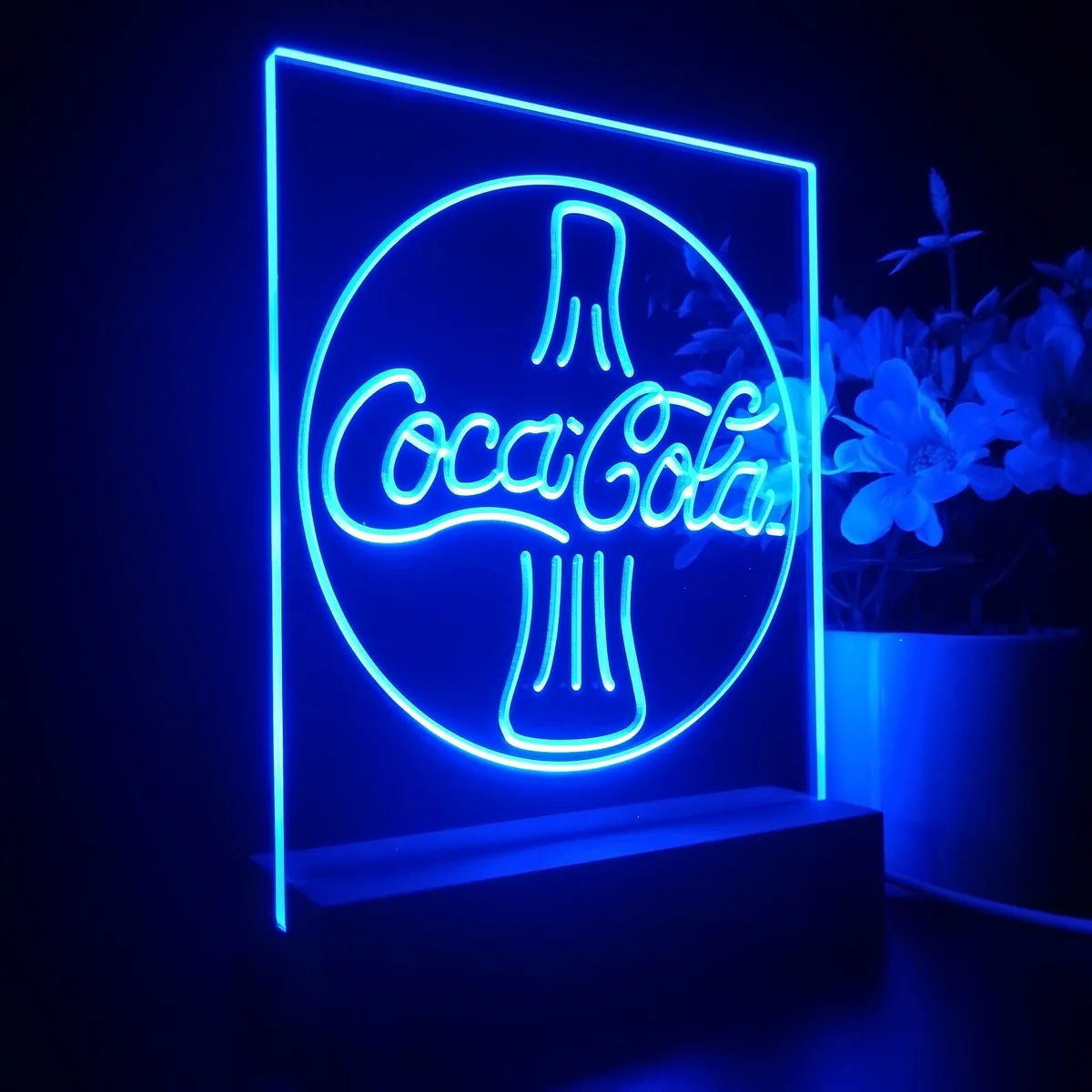 Coca-Cola Bottle 2 LED Desk Light