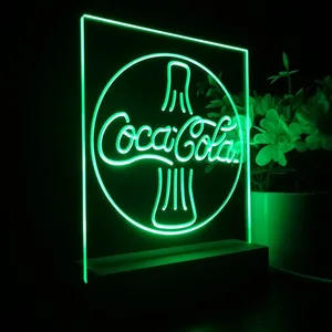 Coca-Cola Bottle 2 LED Desk Light
