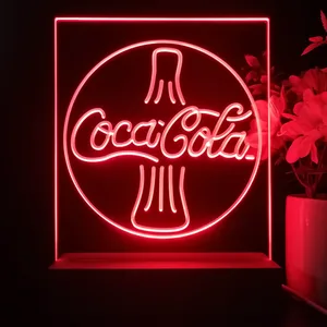 Coca-Cola Bottle 2 LED Desk Light