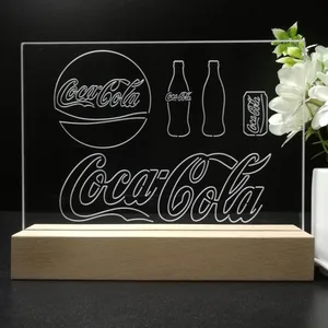 Coca-Cola Bottle Can LED Desk Light