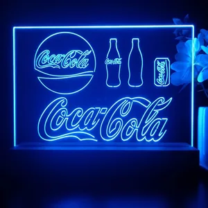 Coca-Cola Bottle Can LED Desk Light