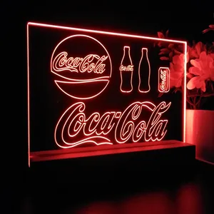 Coca-Cola Bottle Can LED Desk Light