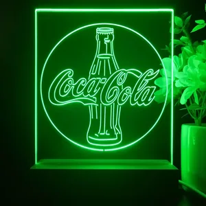 Coca-Cola Bottle Close LED Desk Light