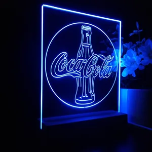 Coca-Cola Bottle Close LED Desk Light