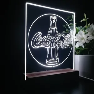 Coca-Cola Bottle Close LED Desk Light