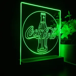Coca-Cola Bottle Close LED Desk Light