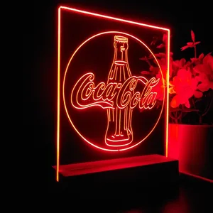 Coca-Cola Bottle Close LED Desk Light