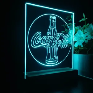 Coca-Cola Bottle Close LED Desk Light