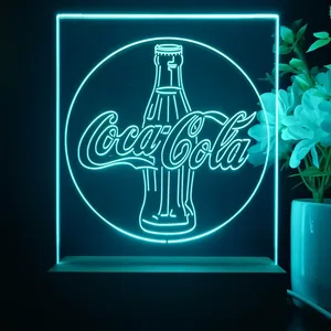 Coca-Cola Bottle Close LED Desk Light