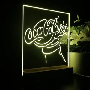 Coca-Cola Bottle Open LED Desk Light