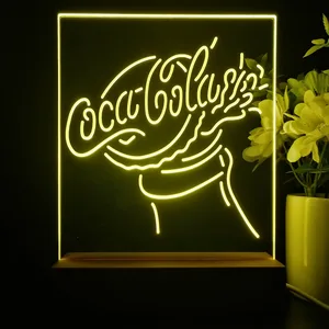 Coca-Cola Bottle Open LED Desk Light