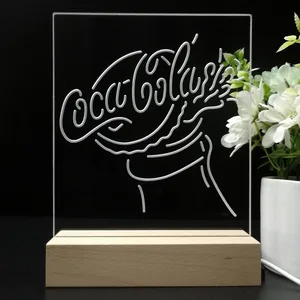 Coca-Cola Bottle Open LED Desk Light