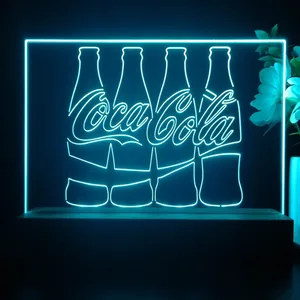 Coca-Cola Bottles LED Desk Light