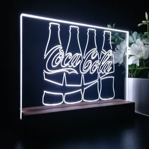 Coca-Cola Bottles LED Desk Light