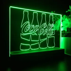 Coca-Cola Bottles LED Desk Light