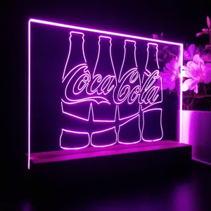Coca-Cola Bottles LED Desk Light