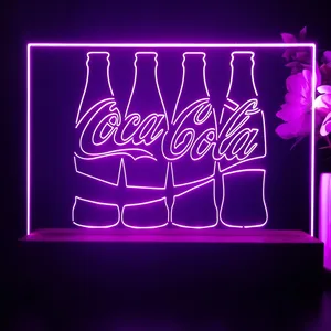 Coca-Cola Bottles LED Desk Light