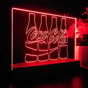 Coca-Cola Bottles LED Desk Light