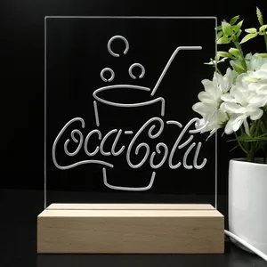 Coca-Cola Cup with Bubbles LED Desk Light