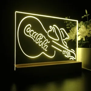 Coca-Cola Guitar LED Desk Light