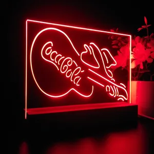 Coca-Cola Guitar LED Desk Light
