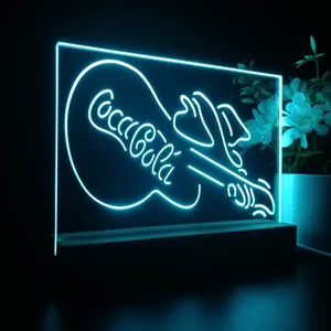Coca-Cola Guitar LED Desk Light