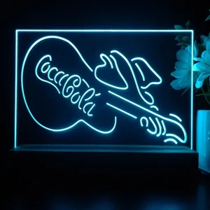 Coca-Cola Guitar LED Desk Light
